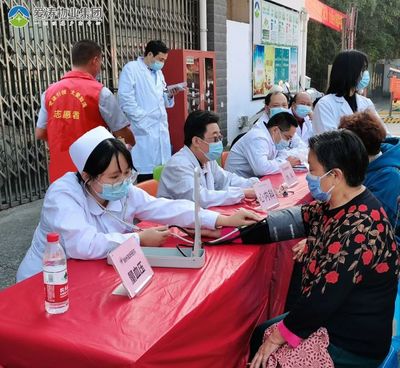 金橋石油苑 為業主辦實事，健康義診暖人心